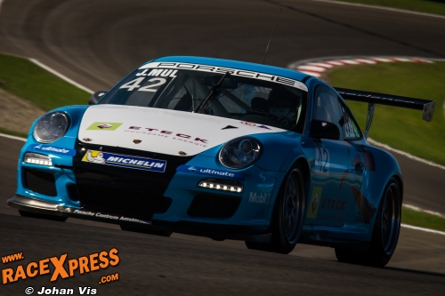 Jeroen Mul sterk bezig in Porsche Carrera Cup